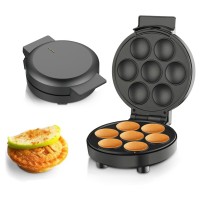 GentleBreeze Electric Cupcake Maker – Nonstick Compact Cupcake Machine for Quick and Easy Baking
